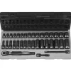 Grey Pneumatic 35 Piece 3/8" Drive Metric 6 Point Standard & Deep Duo Socket Set 81635MRD
