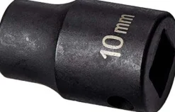Grey Pneumatic Sockets 3/8" Drive x 10mm Standard 1010M