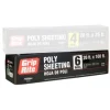 Grip Rite 20' x 100' 6mil Clear Poly Sheeting 620100C