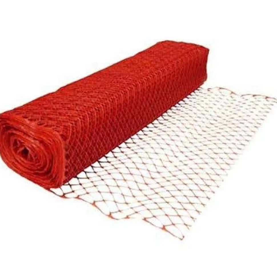 Grip Rite Barrier Fence Jobsite Diamond Grid Orange 4' x 100' BFD4100GR