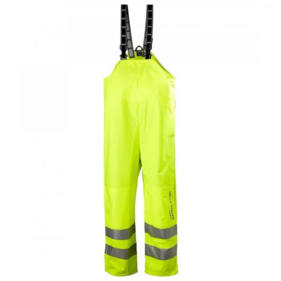 Helly Hansen Yellow Alta EN471 Bib Pants High Visibility Rainwair ANSI ISEA 107 (2010) Certified XL 70570_360-XL