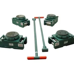 Hilman Rollers 120 Ton FT Riggers Kit 4 Pad Swivels RS-120-SLP