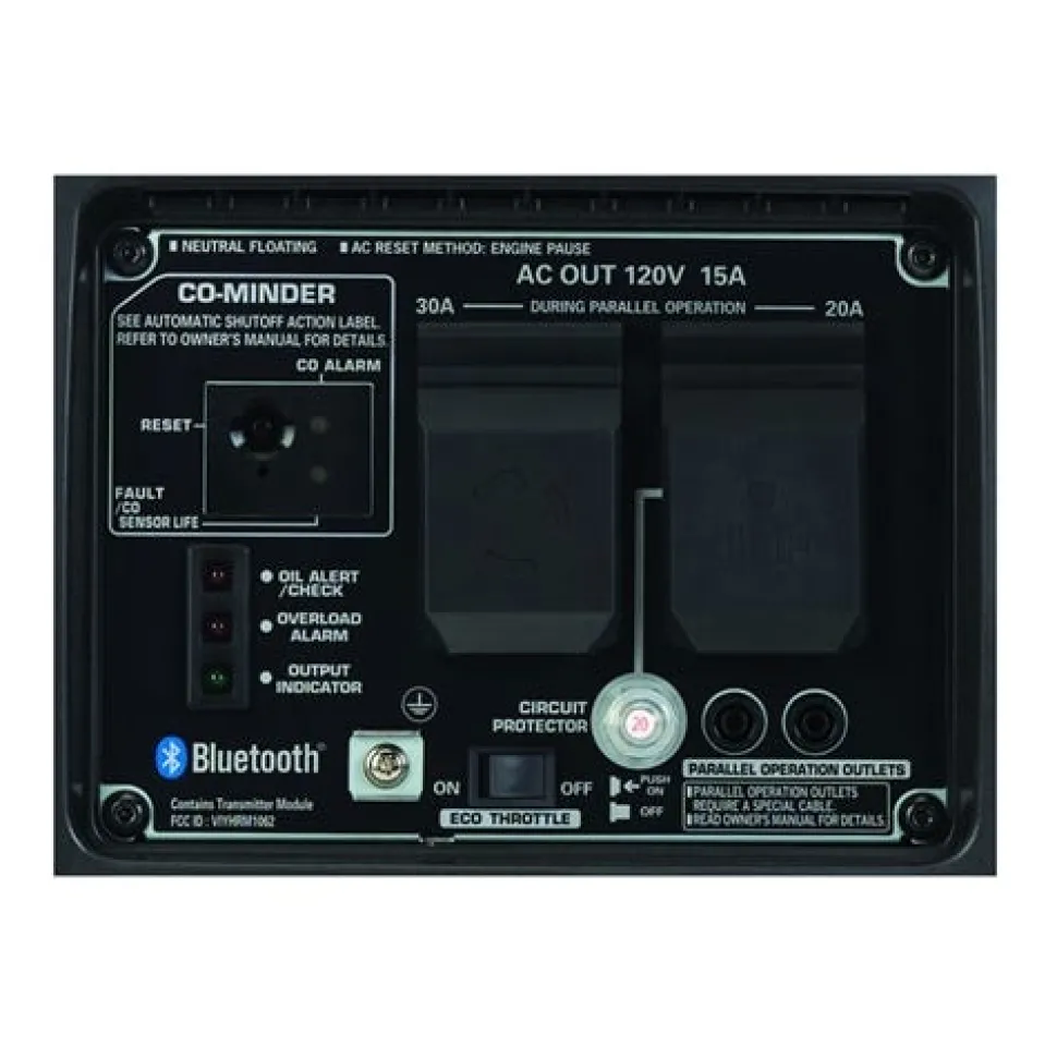 Honda EU2200i Companion 2200 Watt Inverter Generator 30A w/ Co-Minder Detection System EU2200ITAN1