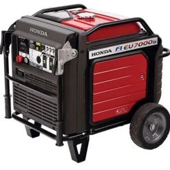Honda EU7000iS Super Quiet 7000 Watt Portable Industrial Inverter Generator w/ Co-Minder Detection System EU7000ISNAN