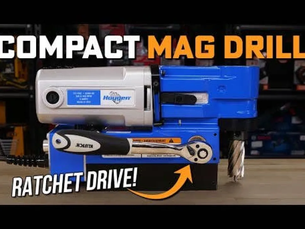 Hougen Tools HMD2X2 Low Profile Magnetic Drill 202101