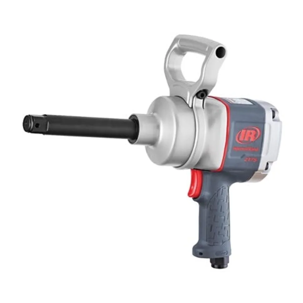 Ingersoll Rand 1" Air Pistol Grip Impact Wrench with 6" Extended Anvil 2175MAX-6
