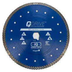 iQ 10" Q-Drive Soft Material Diamond Blade (for use with iQTS244) T10-060P-QD-MB1