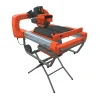 iQ 10" Tile Saw Dry Cut w/ Dust Control & Stand iQTS244