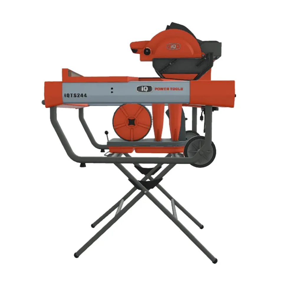 iQ 10" Tile Saw Dry Cut w/ Dust Control & Stand iQTS244