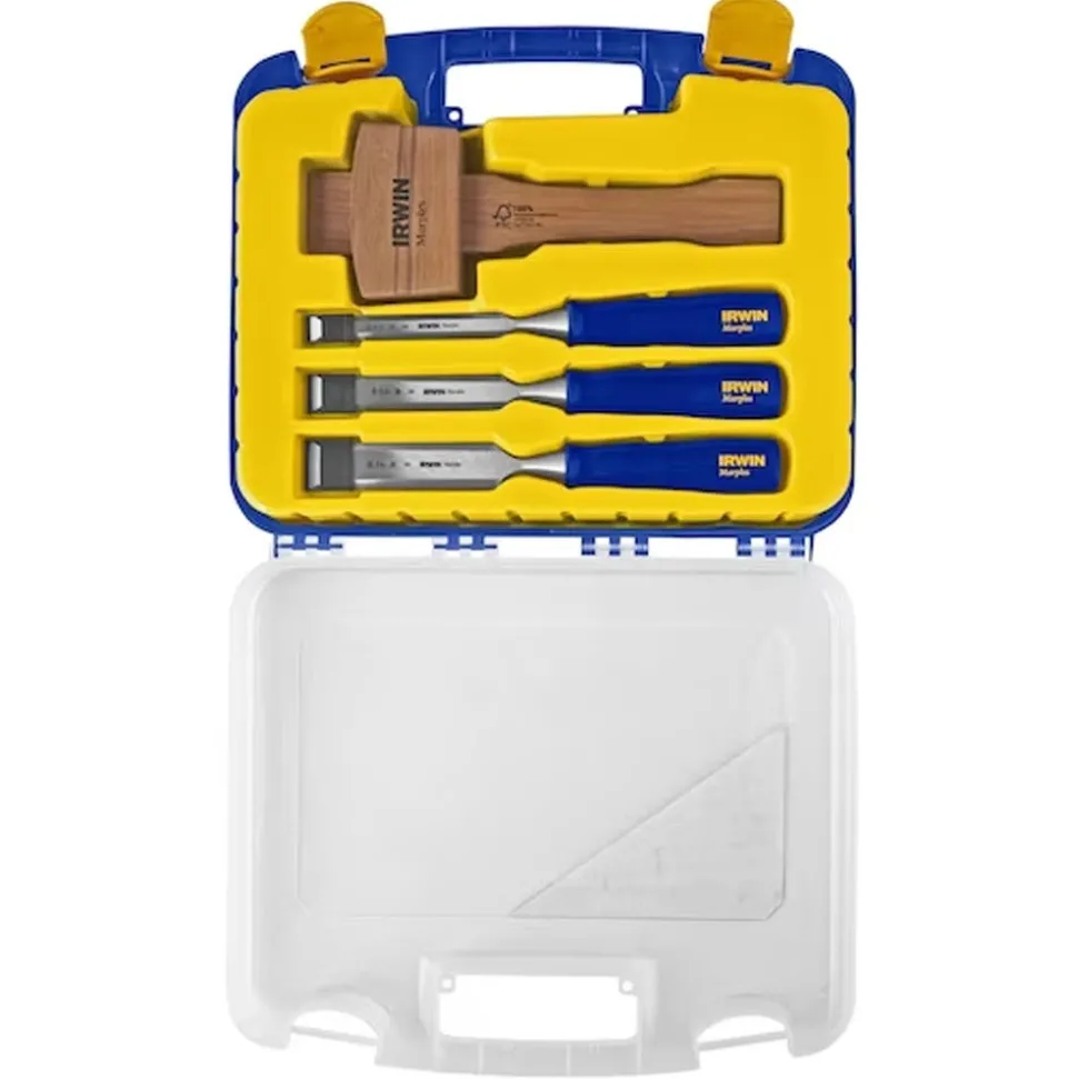 Irwin Chisel Woodwk W/Mallet 4 Piece 1788114