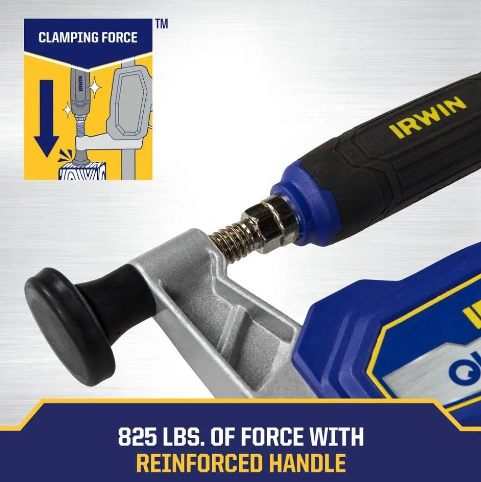 Irwin QUICK-GRIP 12" Medium Duty Hybrid Clamp IRHT83500