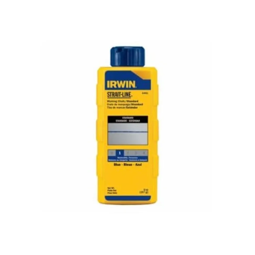 Irwin Strait-Line Standard Marking Chalk; 8 oz; Blue 64901