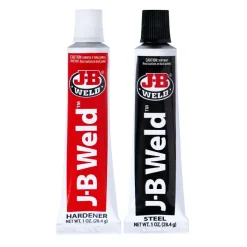 J-B Weld Cold Weld Two-Part Epoxy (Repair Metal, Fiberglass, Plastic) - 2 oz 8265S