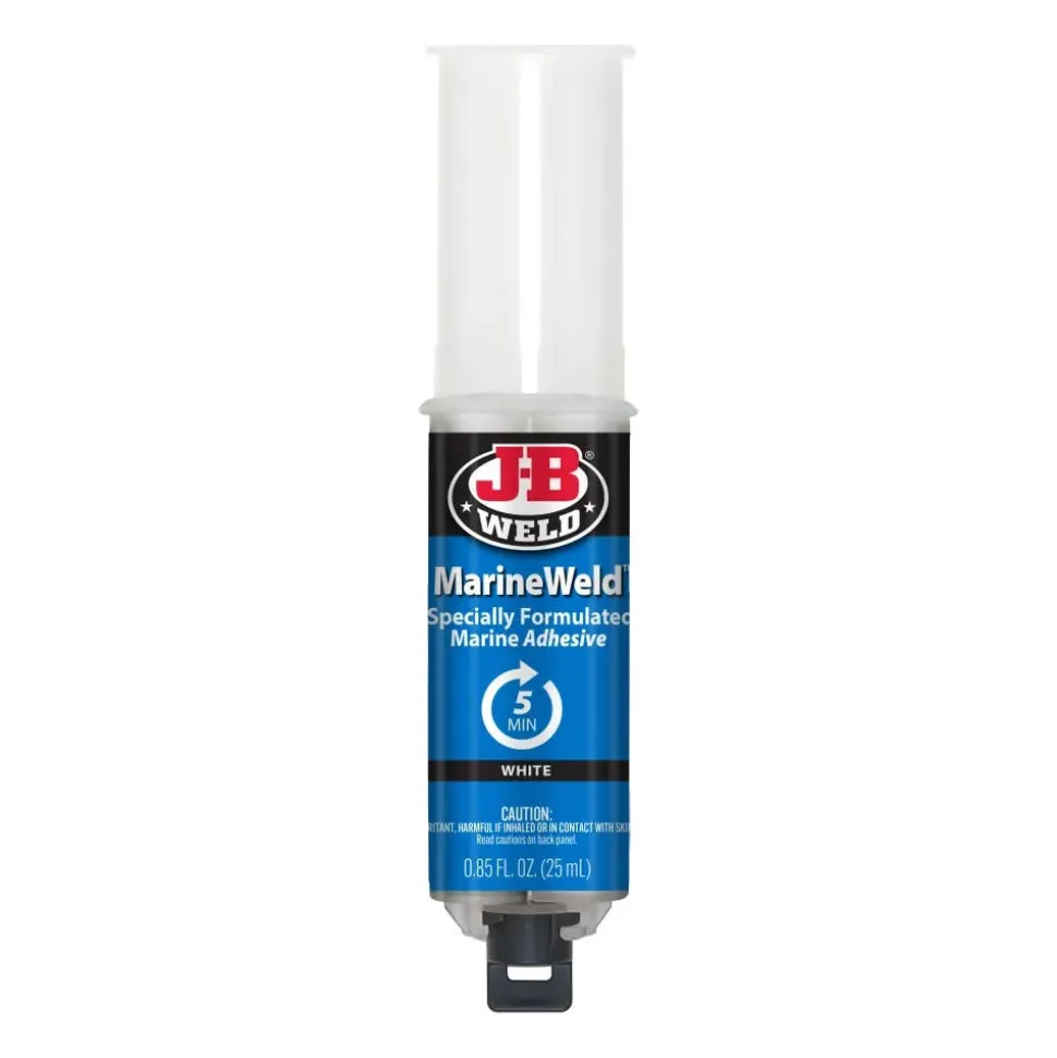 J-B Weld MarineWeld Syringe Cold Weld Epoxy (Repair Metal, Fiberglass, Plastic) 50172