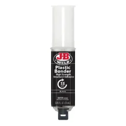 J-B Weld PlasticBonder Syringe Cold Weld Epoxy (Repair Carbon Fiber, Thermsets, Plastics) 50139