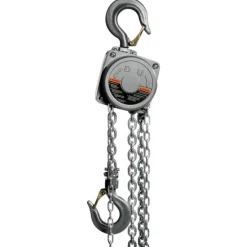 Jet AL100-200-15 2 Ton Aluminum Hand Chain Hoist with 15' of Lift 133215