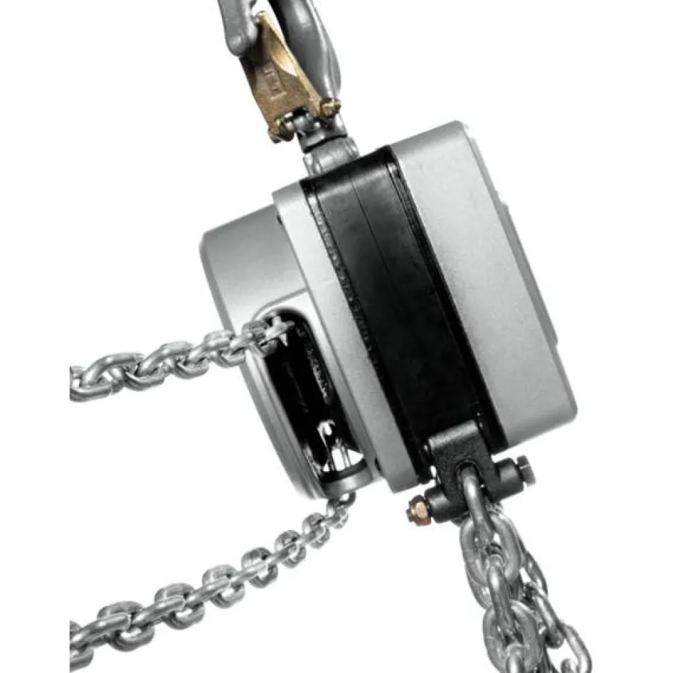 Jet AL100-200-15 2 Ton Aluminum Hand Chain Hoist with 15' of Lift 133215