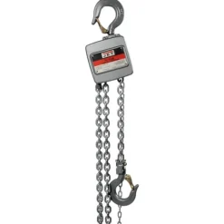 Jet AL100-050-15 1/2 Ton Aluminum Hand Chain Hoist with 15' of Lift 133052