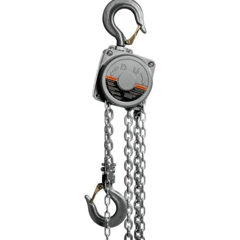 Jet AL100-150-15 1-1/2 Ton Hand Chain Hoist with 15' of lift 133122