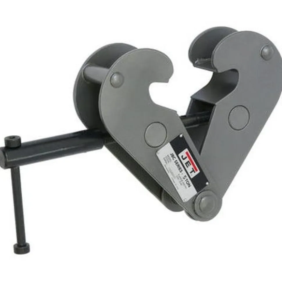 Jet JBC-5 Heavy Duty 10-5/8 Wide 5-Ton Beam Clamp 252750