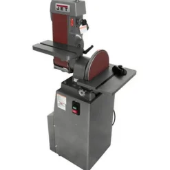 Jet Metalworking J4200-A Industrial Combination Belt and Disc Finishing Machine 414551