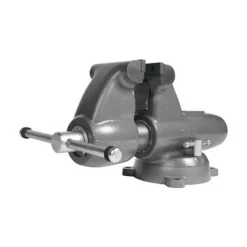 JET Tools C3, Combination Pipe And Bench 6" Jaw Round Channel Vise with Swivel Base 28828