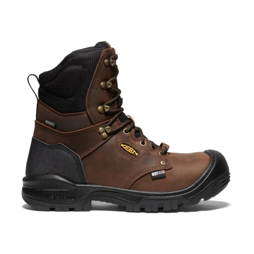 Keen Men's Independence 8" Insulated Carbon Fiber Toe Waterproof Boots 1026830