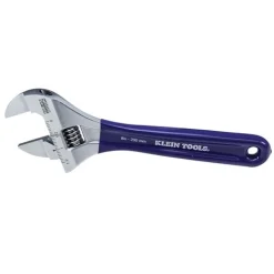 Klein 8" Slim-Jaw Adjustable Wrench D86936