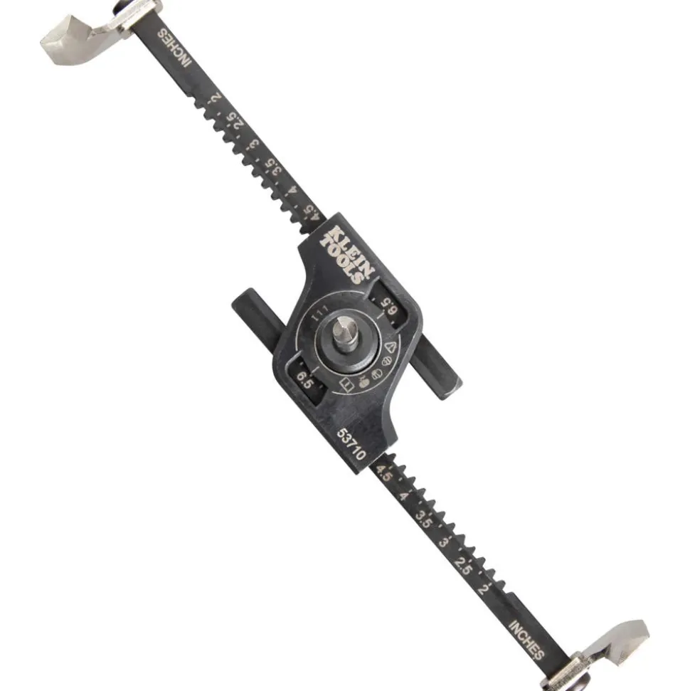 Klein Adjustable Hole Saw with Auto-Set Arms 53710