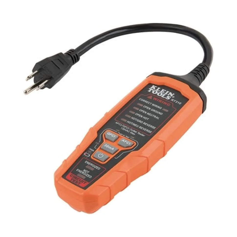 Klein AFCI /GFCI Outlet Tester RT310