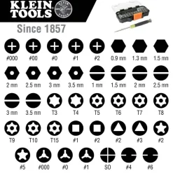 Klein All-in-1 Precision Screwdriver Set with Case 32717