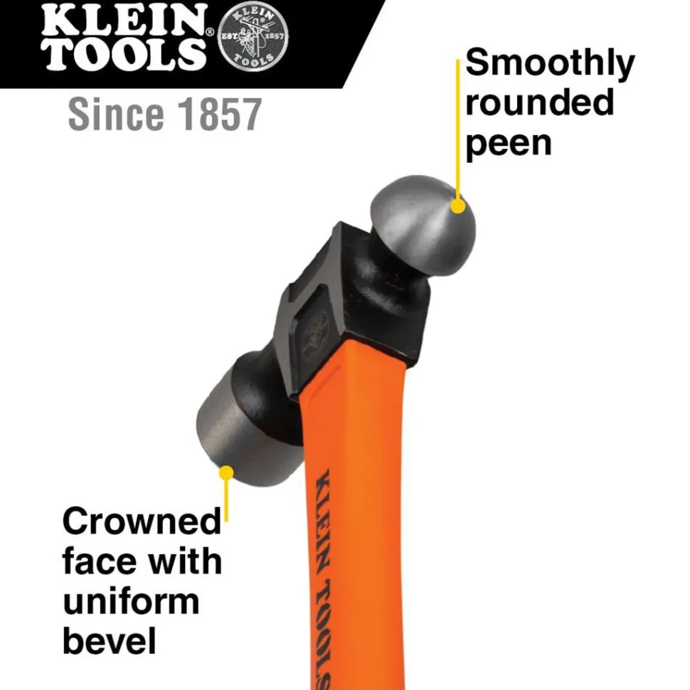 Klein Ball-Peen Hammer, 32-Ounce, 15-Inch H80332