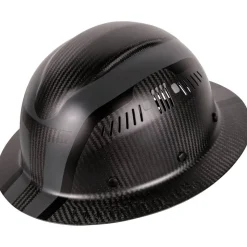 Klein Carbon Fiber Full Brim Hard Hat, Spartan 60513