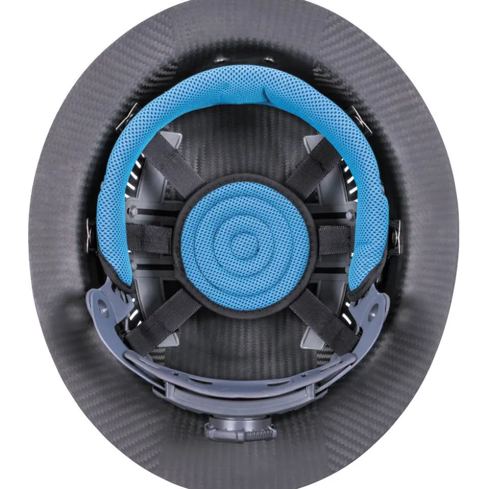 Klein Carbon Fiber Full Brim Hard Hat, Spartan 60513