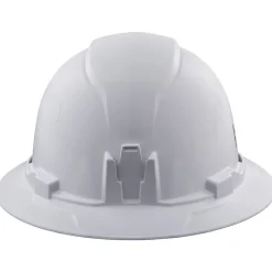 Klein Class E Type 1 Hard Hat, Non-Vented Full Brim Style - White 60400