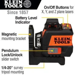 Klein Compact Green Planar Laser Level 93CPLG