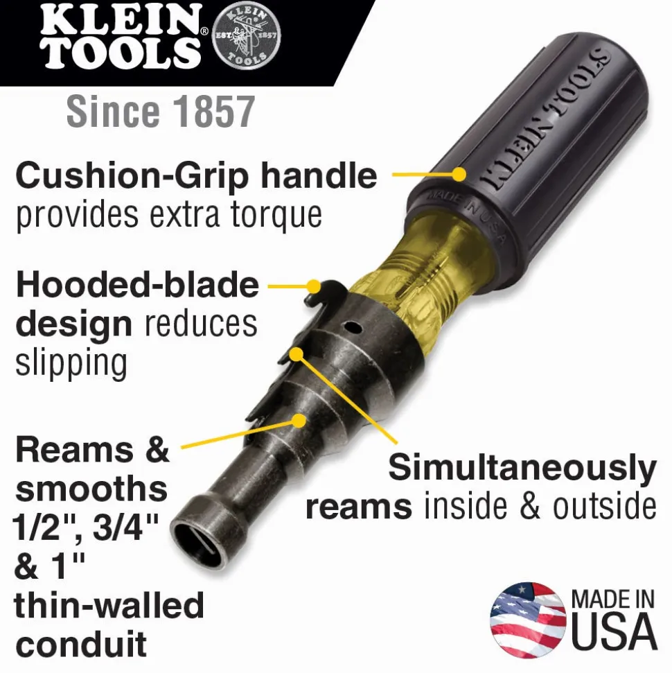 Klein Conduit Fitting and Reaming Screwdriver 85191