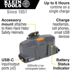 Klein Cooling Fan for Hard Hat and Safety Helmet 60155