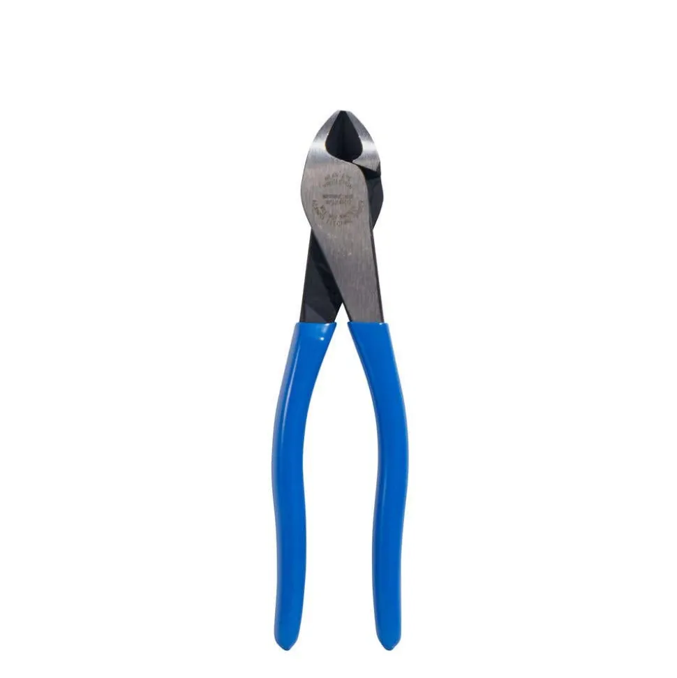 Klein Diagonal Cutting Pliers, Heavy-Duty, High-Leverage, 8" D2000-28