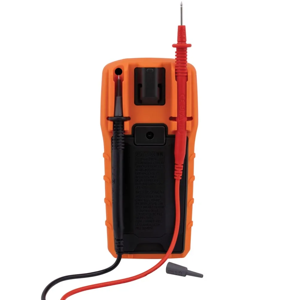 Klein Digital Multimeter, TRMS Auto-Ranging, 600V, Temp MM420