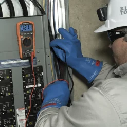 Klein Digital Multimeter, TRMS Auto-Ranging, 600V, Temp MM420