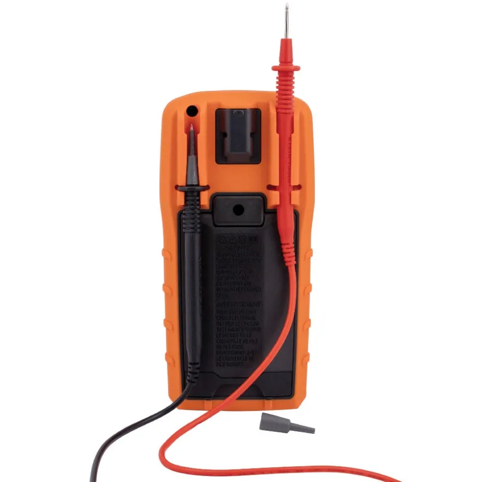 Klein Digital Multimeter, TRMS Auto-Ranging, 1000V, Temp, Low Impedance MM720