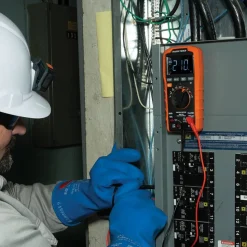 Klein Digital Multimeter, TRMS Auto-Ranging, 1000V, Temp, Low Impedance MM720