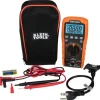 Klein Digital Multi-Tester, Multimeter w/ Receptacle Tester ET270