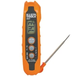 Klein Dual IR (infrared) Thermometer and Air Vent/Duct Probe IR07