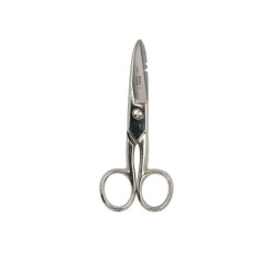 Klein Electrician's Scissors, Nickel Plated 21007