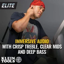 Klein ELITE Bluetooth Jobsite Earbuds AESEB2