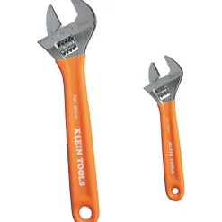 Klein Extra-Capacity Adjustable Wrenches, 2-Piece D5072