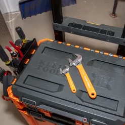 Klein Extra-Capacity Adjustable Wrenches, 2-Piece D5072