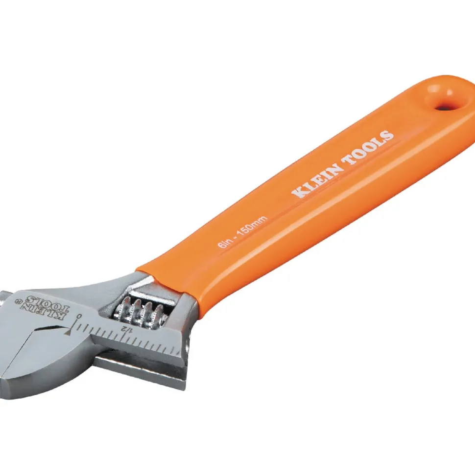 Klein Extra-Capacity Adjustable Wrenches, 2-Piece D5072